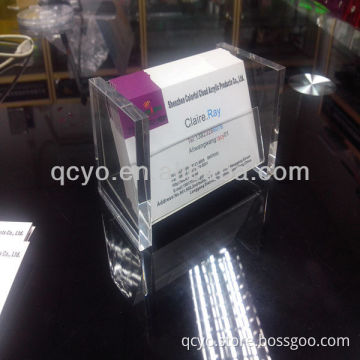 Hot sale! high quality transparent acrylic greeting card display holder